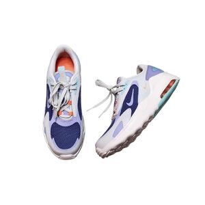 Nike Kids' Blue and White Sneakers 7 (Y) Womens 8.5 US New